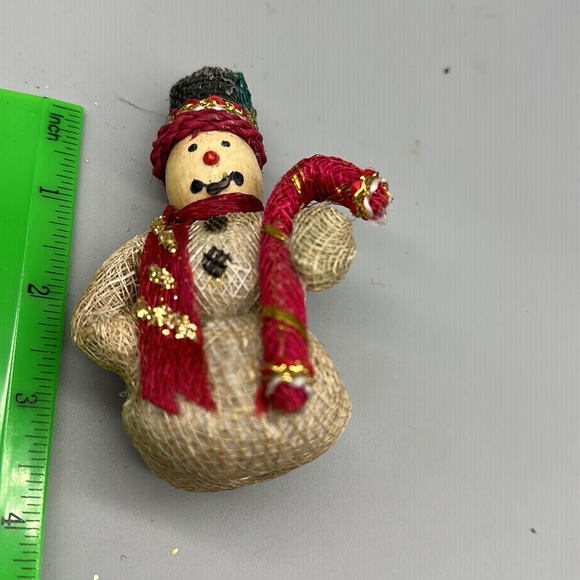 Vintage snowman family ornaments - Picture 13 of 13